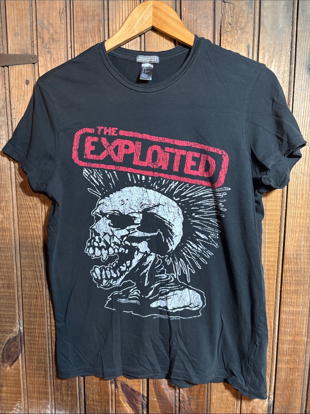The Exploited Graphic Tee - Black Punk Skull Shirt